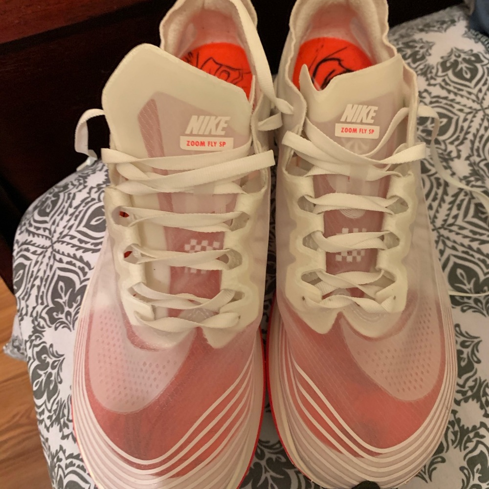 Nike Zoom Fly SP “Bright Crimson”Running Shoes (8)